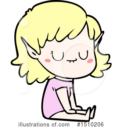 Royalty-Free (RF) Girl Clipart Illustration by lineartestpilot - Stock Sample #1510206