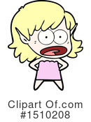 Girl Clipart #1510208 by lineartestpilot