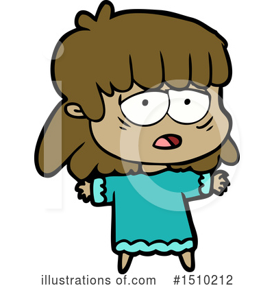 Royalty-Free (RF) Girl Clipart Illustration by lineartestpilot - Stock Sample #1510212