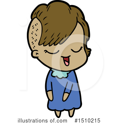 Royalty-Free (RF) Girl Clipart Illustration by lineartestpilot - Stock Sample #1510215