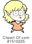 Girl Clipart #1510225 by lineartestpilot