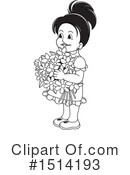 Girl Clipart #1514193 by Lal Perera