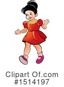 Girl Clipart #1514197 by Lal Perera