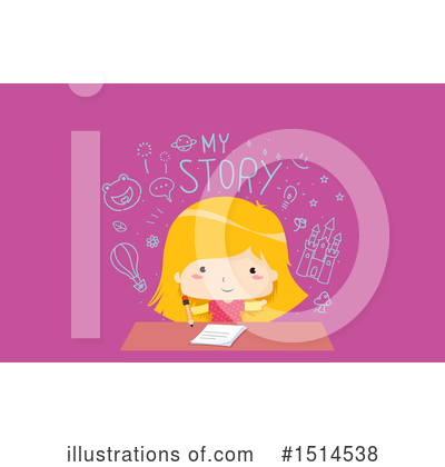 Royalty-Free (RF) Girl Clipart Illustration by BNP Design Studio - Stock Sample #1514538