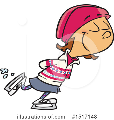 Ice Skating Clipart #1517148 by toonaday