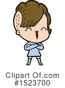 Girl Clipart #1523700 by lineartestpilot