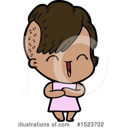 Royalty-Free (RF) Girl Clipart Illustration by lineartestpilot - Stock Sample #1523702