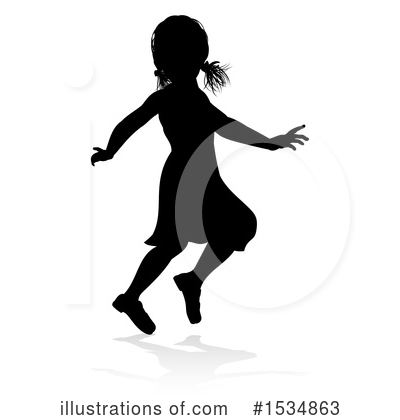 Royalty-Free (RF) Girl Clipart Illustration by AtStockIllustration - Stock Sample #1534863