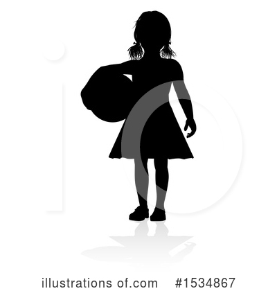 Royalty-Free (RF) Girl Clipart Illustration by AtStockIllustration - Stock Sample #1534867