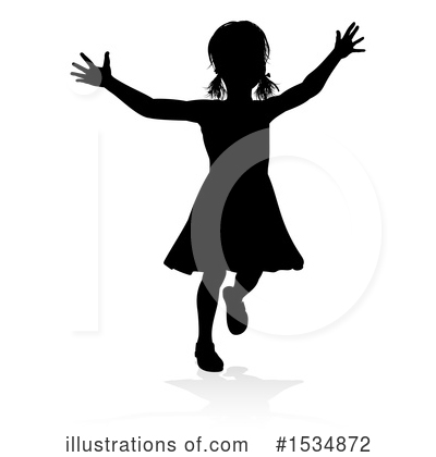 Royalty-Free (RF) Girl Clipart Illustration by AtStockIllustration - Stock Sample #1534872