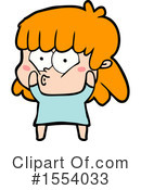Girl Clipart #1554033 by lineartestpilot