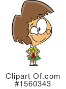 Girl Clipart #1560343 by toonaday