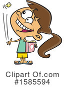 Girl Clipart #1585594 by toonaday