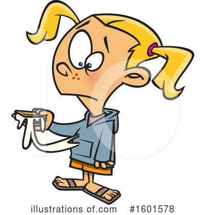 Royalty-Free (RF) Girl Clipart Illustration by toonaday - Stock Sample #1601578