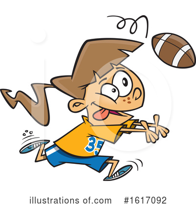 Football Clipart #1617092 by toonaday