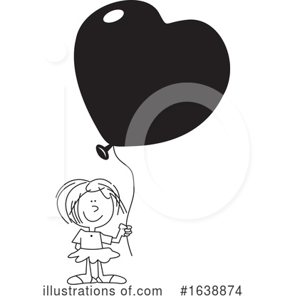 Balloon Clipart #1638874 by Johnny Sajem