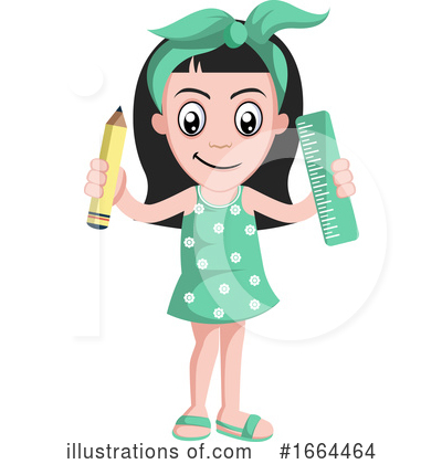 Royalty-Free (RF) Girl Clipart Illustration by Morphart Creations - Stock Sample #1664464