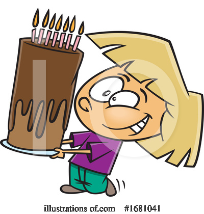 Birthday Clipart #1681041 by toonaday