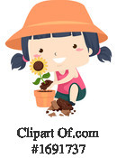 Girl Clipart #1691737 by BNP Design Studio