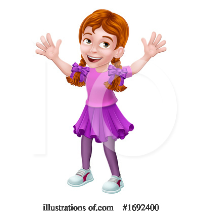 Royalty-Free (RF) Girl Clipart Illustration by AtStockIllustration - Stock Sample #1692400