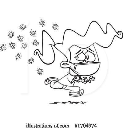Germs Clipart #1704974 by toonaday