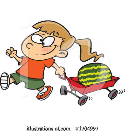 Wagon Clipart #1704997 by toonaday