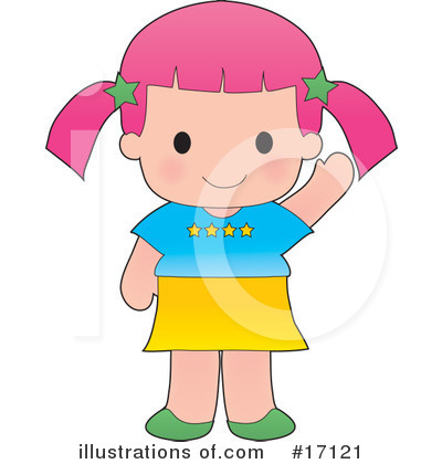 Girl Clipart #17121 by Maria Bell
