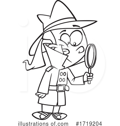 Detective Clipart #1719204 by toonaday