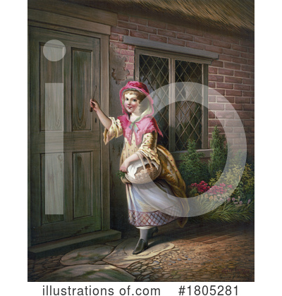Royalty-Free (RF) Girl Clipart Illustration by JVPD - Stock Sample #1805281