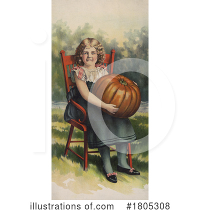Royalty-Free (RF) Girl Clipart Illustration by JVPD - Stock Sample #1805308