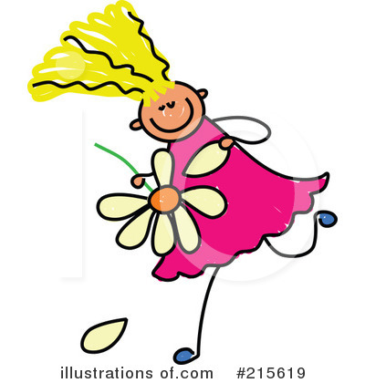 Royalty-Free (RF) Girl Clipart Illustration by Prawny - Stock Sample #215619