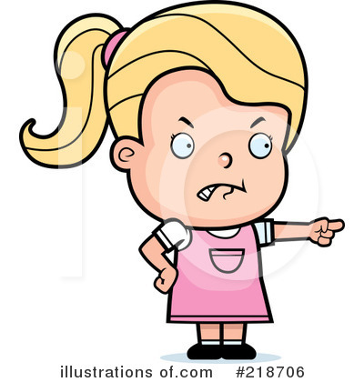 Royalty-Free (RF) Girl Clipart Illustration by Cory Thoman - Stock Sample #218706