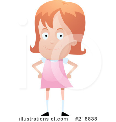 Royalty-Free (RF) Girl Clipart Illustration by Cory Thoman - Stock Sample #218838