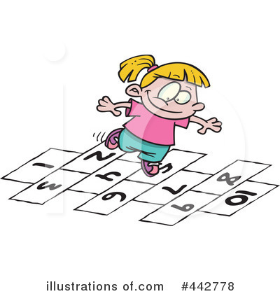 Hopscotch Clipart #442778 by toonaday