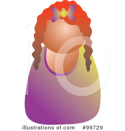 Royalty-Free (RF) Girl Clipart Illustration by Prawny - Stock Sample #99729