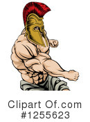 Gladiator Clipart #1255623 by AtStockIllustration