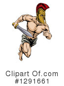 Gladiator Clipart #1291661 by AtStockIllustration