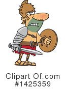 Gladiator Clipart #1425359 by toonaday