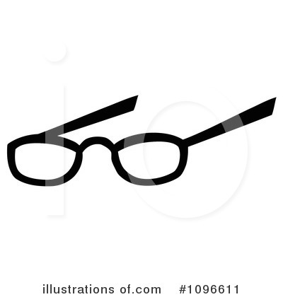 Royalty-Free (RF) Glasses Clipart Illustration by Hit Toon - Stock Sample #1096611