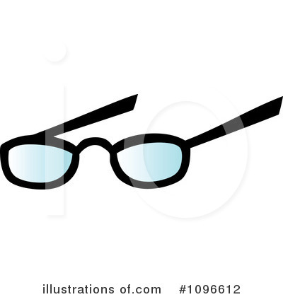 Royalty-Free (RF) Glasses Clipart Illustration by Hit Toon - Stock Sample #1096612