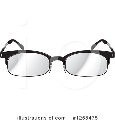 Royalty-Free (RF) Glasses Clipart Illustration by Lal Perera - Stock Sample #1265475