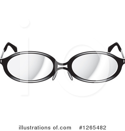Royalty-Free (RF) Glasses Clipart Illustration by Lal Perera - Stock Sample #1265482