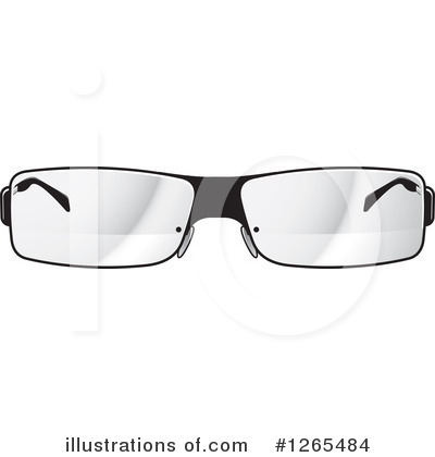 Royalty-Free (RF) Glasses Clipart Illustration by Lal Perera - Stock Sample #1265484