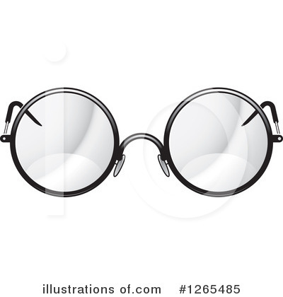 Royalty-Free (RF) Glasses Clipart Illustration by Lal Perera - Stock Sample #1265485