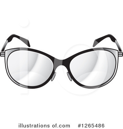 Royalty-Free (RF) Glasses Clipart Illustration by Lal Perera - Stock Sample #1265486