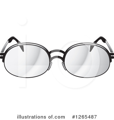 Royalty-Free (RF) Glasses Clipart Illustration by Lal Perera - Stock Sample #1265487