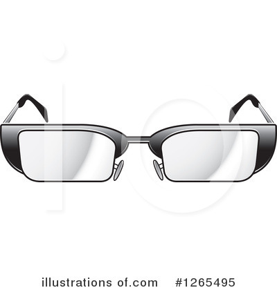 Royalty-Free (RF) Glasses Clipart Illustration by Lal Perera - Stock Sample #1265495