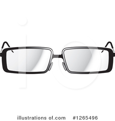 Royalty-Free (RF) Glasses Clipart Illustration by Lal Perera - Stock Sample #1265496