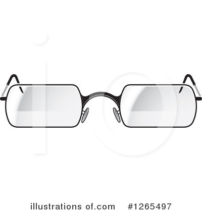 Royalty-Free (RF) Glasses Clipart Illustration by Lal Perera - Stock Sample #1265497