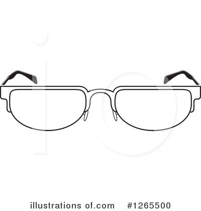 Royalty-Free (RF) Glasses Clipart Illustration by Lal Perera - Stock Sample #1265500